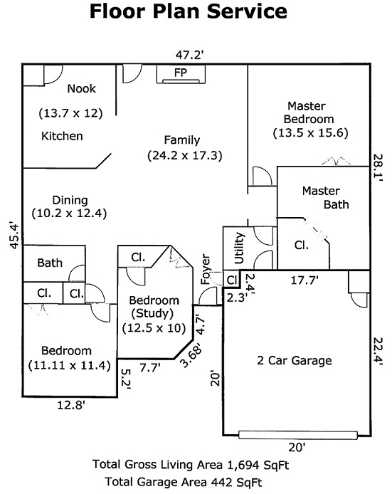 Floor Plan Service